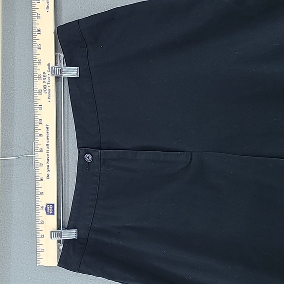 COLDWATER CREEK Women's Black Cotton / Spandex Capri Pants - Size 16 - Picture 6 of 10